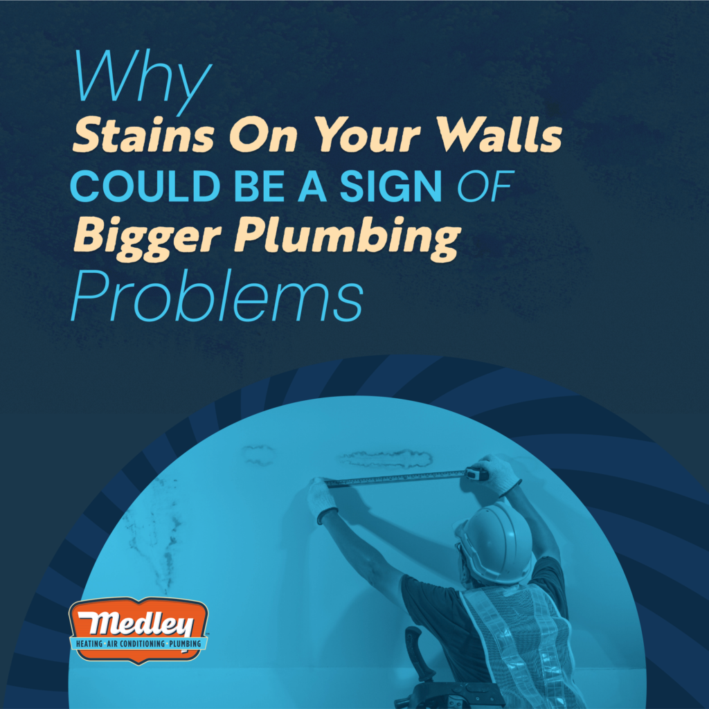 Signs of water damage
