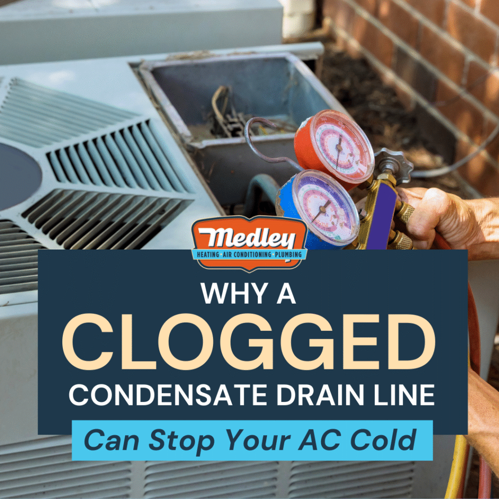 clogged ac drain symptoms